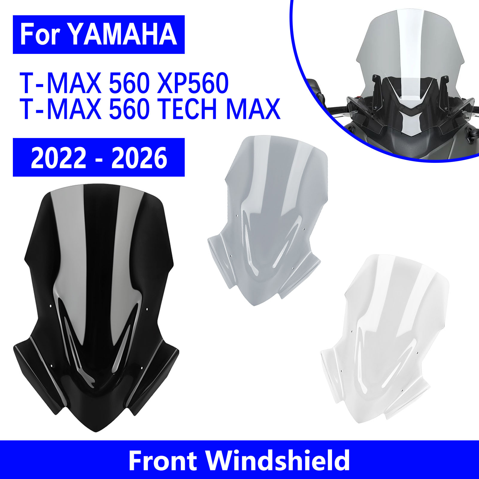 Tech Protect Accessories - แผ่นบังลมเสริมสำหรับ T-MAX 560 XP560 TECH MAX