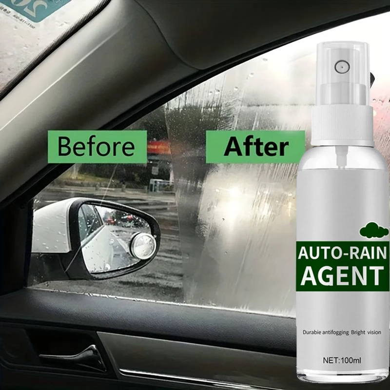 Screen Cleaner Spray - สเปรย์ป้องกันหมอกกระจกรถยนต์กันหมอกเคลือบฟิล์มน้ำมันแบบเหลวสเปรย์ถอดสำหรับหน้าต่างกระจกบังลมแว่นตา