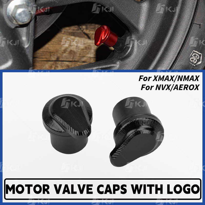 Nmax Tech Max Accessories - สําหรับ Yamaha XMAX/NMAX/NVX/AEROX 300/250/160/155/125/TECH MAX/TURBO/NEO ยางวาล์ว