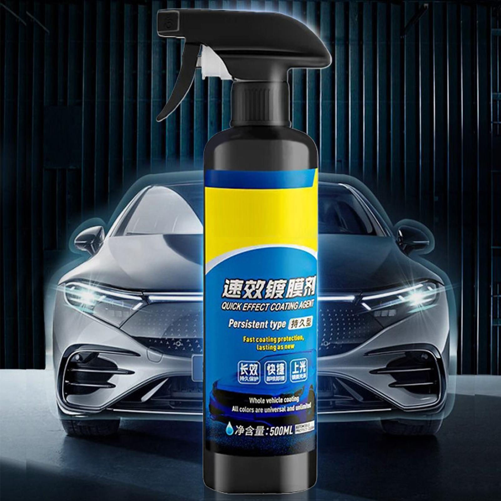 Screen Cleaner Spray - สเปรย์เคลือบเงา ขัดรอยขีดข่วนรถยนต์ 500 มล. ขัดรอยขีดข่วนได้รวดเร็ว น้ำยาขัดเงาแบบไม่ใช้น้ำ