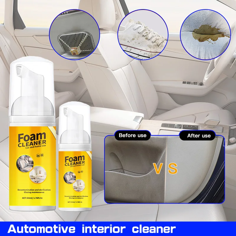 Screen Cleaner Spray - โฟมอเนกประสงค์ทําความสะอาดตัวแทนทําความสะอาด Automoive ภายในรถบ้านโฟมทําความสะอาดบ้านทําความสะอาดสเปรย์โฟมทําความสะอาด