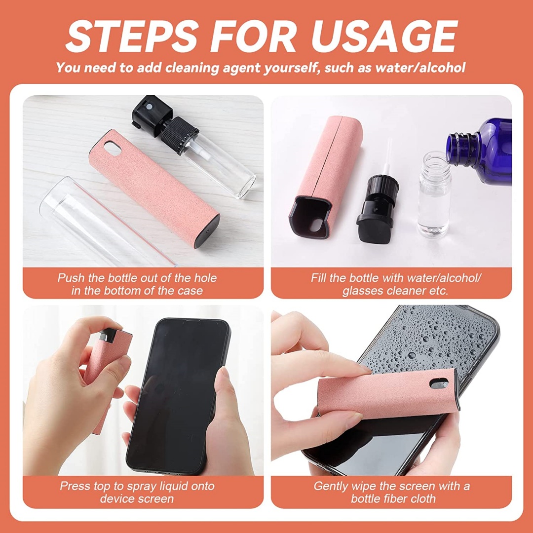 Screen Cleaner Spray - 3/2/1 ชิ้น สเปรย์ทำความสะอาดหน้าจอ สำหรับ iPhone 18