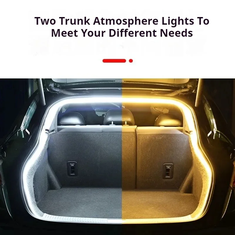 Tech Accessories Renault - แถบไฟ LED สำหรับติดท้ายรถ แถบไฟตกแต่งภายในท้ายรถ เหมาะสำหรับ Renault