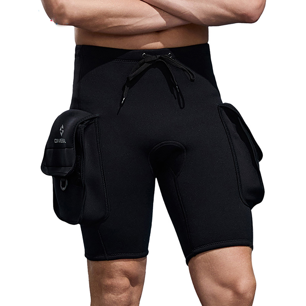 Quirky Tech Accessories - 3mm Neoprene Wetsuit Tech กางเกงขาสั้นอุ่น Unisex