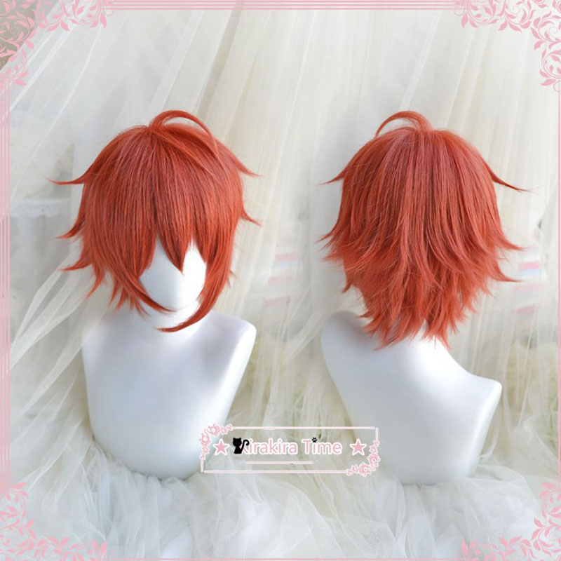 Tech Accessories For Men - IDOLiSH7 NANASE RIKU คอสเพลย์วิกผมสั้นปุยผมสังเคราะห์สําหรับผู้ใหญ่เล่นบทบาทฮาโลวีน + หมวกวิกผม