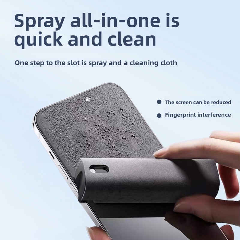 2 in 1 สเปรย์ทําความสะอาดเช็ดส - Screen Cleaner Spray บทวิจารณ์และราคา