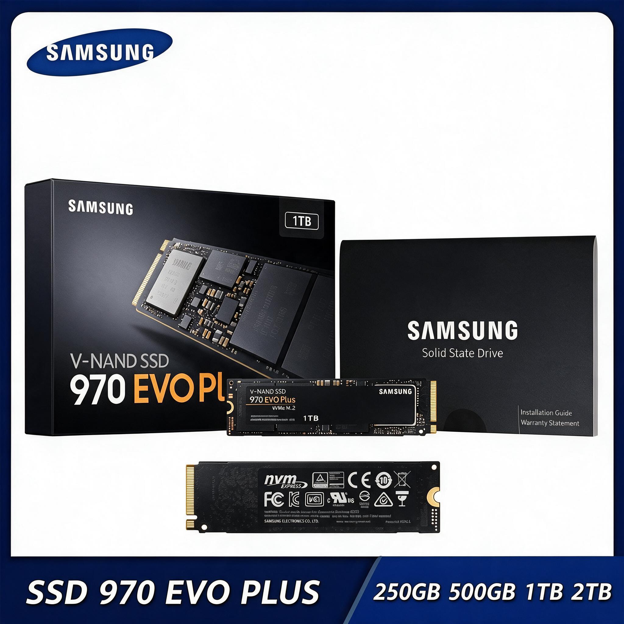 SAMSUNG 970 EVO Plus 500GB 1TB - Samsung Ssd 980 Pro บทวิจารณ์และราคา