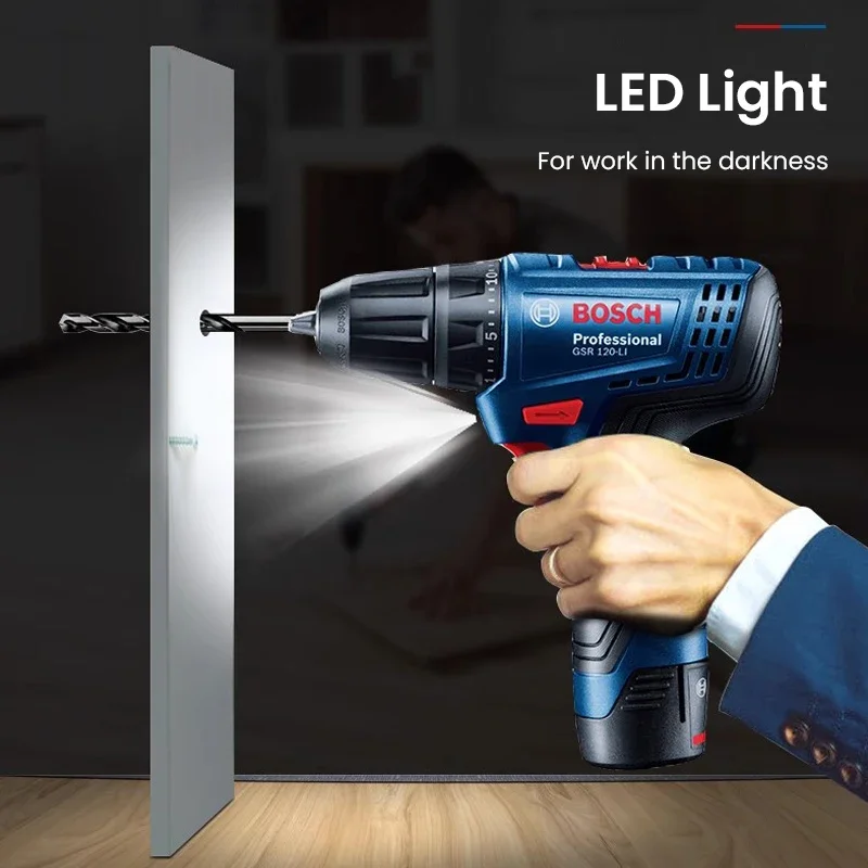 สว่านไฟฟ้า Bosch GSR120-LI 12V - Useful Tech Accessories บทวิจารณ์และราคา