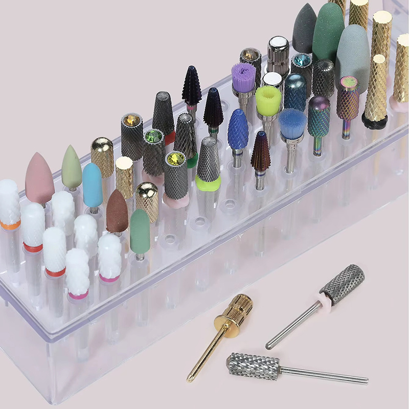 กล่องเก็บดอกสว่านทำเล็บแบบใส 4 - Tech Accessories Box บทวิจารณ์และราคา