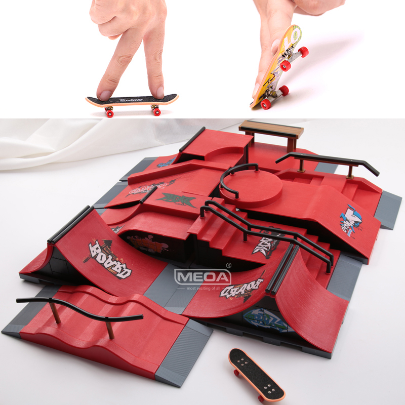 10 In 1 สเก็ตบอร์ด DIY สเก็ต P - Tech Deck Accessories บทวิจารณ์และราคา