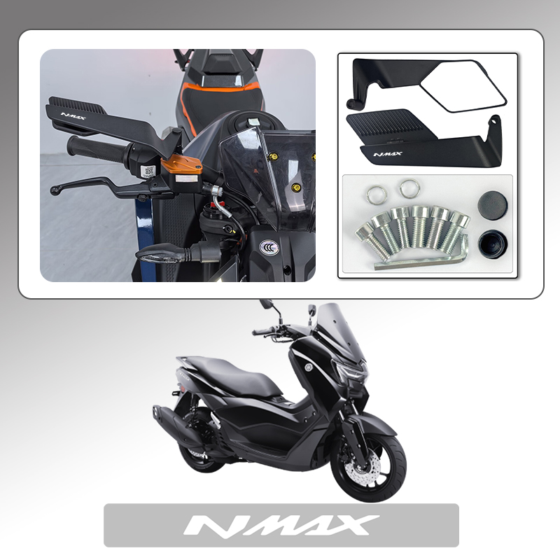 กระจกมองข้างมอเตอร์ไซค์ป้องกัน - Nmax Tech Max Accessories บทวิจารณ์และราคา