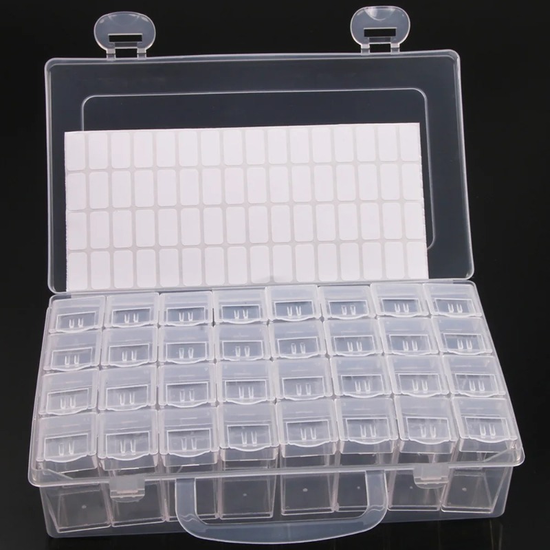 กล่องเก็บของใส DIY สำหรับลูกปั - Tech Accessories Box บทวิจารณ์และราคา