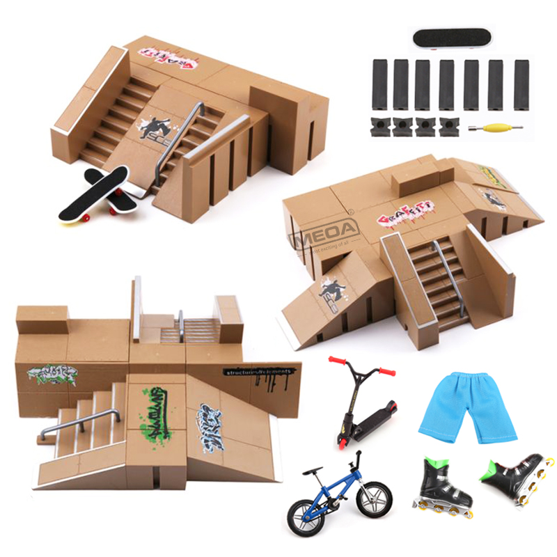 ชุดลานสเก็ตบนดาดฟ้าสำหรับฝึกเล - Tech Deck Accessories บทวิจารณ์และราคา