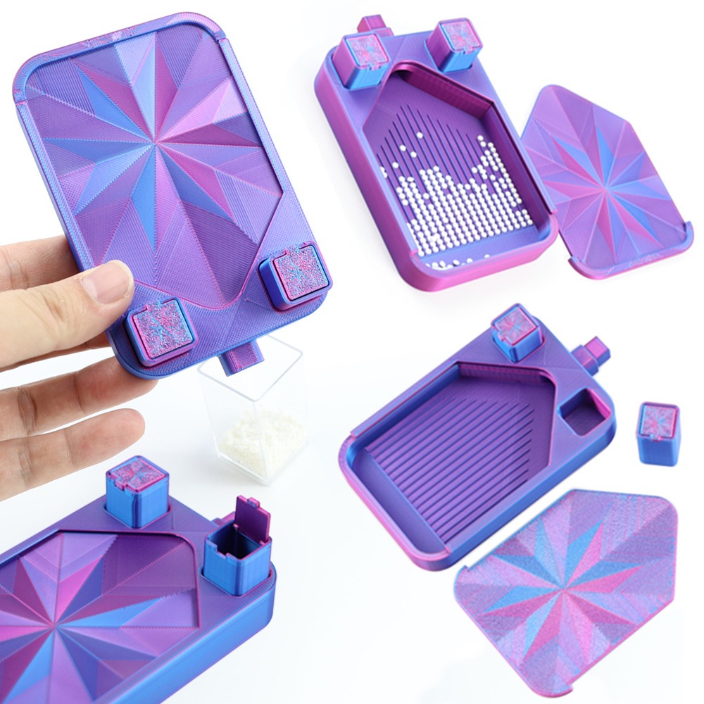 ถาดใส่เพชรหลากสีพร้อมถังขยะ 2  - Useful Tech Accessories บทวิจารณ์และราคา